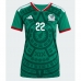 Echipament fotbal Mexic Hirving Lozano #22 Tricou Acasa Mondial 2026 pentru femei maneca scurta