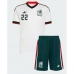 Echipament fotbal Mexic Hirving Lozano #22 Tricou Deplasare Mondial 2026 pentru copii maneca scurta (+ Pantaloni scurti)