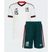 Echipament fotbal Mexic Israel Reyes #15 Tricou Deplasare Mondial 2026 pentru copii maneca scurta (+ Pantaloni scurti)