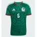 Echipament fotbal Mexic Johan Vasquez #5 Tricou Acasa Mondial 2026 maneca scurta