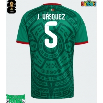 Echipament fotbal Mexic Johan Vasquez #5 Tricou Acasa Mondial 2026 maneca scurta