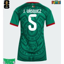 Echipament fotbal Mexic Johan Vasquez #5 Tricou Acasa Mondial 2026 pentru femei maneca scurta