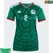 Echipament fotbal Mexic Jorge Sanchez #2 Tricou Acasa Mondial 2026 pentru femei maneca scurta