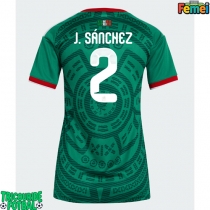 Echipament fotbal Mexic Jorge Sanchez #2 Tricou Acasa Mondial 2026 pentru femei maneca scurta