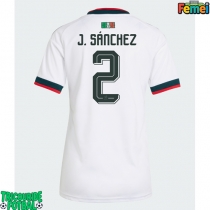 Echipament fotbal Mexic Jorge Sanchez #2 Tricou Deplasare Mondial 2026 pentru femei maneca scurta