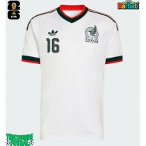 Echipament fotbal Mexic Julian Quinones #16 Tricou Deplasare Mondial 2026 maneca scurta