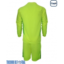 Echipament fotbal Mexic Portar Tricou Deplasare Copa America 2024 pentru copii maneca lunga (+ Pantaloni scurti)