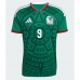 Echipament fotbal Mexic Raul Jimenez #9 Tricou Acasa Mondial 2026 maneca scurta