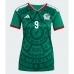 Echipament fotbal Mexic Raul Jimenez #9 Tricou Acasa Mondial 2026 pentru femei maneca scurta