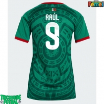 Echipament fotbal Mexic Raul Jimenez #9 Tricou Acasa Mondial 2026 pentru femei maneca scurta