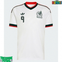Echipament fotbal Mexic Raul Jimenez #9 Tricou Deplasare Mondial 2026 maneca scurta