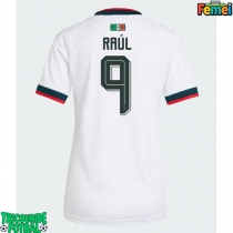 Echipament fotbal Mexic Raul Jimenez #9 Tricou Deplasare Mondial 2026 pentru femei maneca scurta