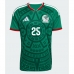 Echipament fotbal Mexic Roberto Alvarado #25 Tricou Acasa Mondial 2026 maneca scurta