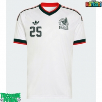 Echipament fotbal Mexic Roberto Alvarado #25 Tricou Deplasare Mondial 2026 maneca scurta