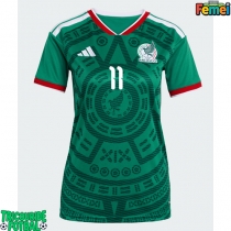 Echipament fotbal Mexic Santiago Gimenez #11 Tricou Acasa Mondial 2026 pentru femei maneca scurta