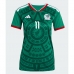 Echipament fotbal Mexic Santiago Gimenez #11 Tricou Acasa Mondial 2026 pentru femei maneca scurta