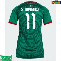Echipament fotbal Mexic Santiago Gimenez #11 Tricou Acasa Mondial 2026 pentru femei maneca scurta