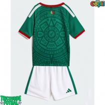 Echipament fotbal Mexic Tricou Acasa Mondial 2026 pentru copii maneca scurta (+ Pantaloni scurti)