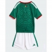 Echipament fotbal Mexic Tricou Acasa Mondial 2026 pentru copii maneca scurta (+ Pantaloni scurti)