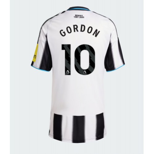 Echipament fotbal Newcastle United Anthony Gordon #10 Tricou Acasa 2025-26 pentru femei maneca scurta Echipament fotbal Newcastle United Anthony Gordon #10 Tricou Acasa 2025-26 pentru femei maneca scurta