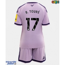 Echipament fotbal Newcastle United Bazoumana Toure #17 Tricou Treilea 2026-27 pentru copii maneca scurta (+ Pantaloni scurti)