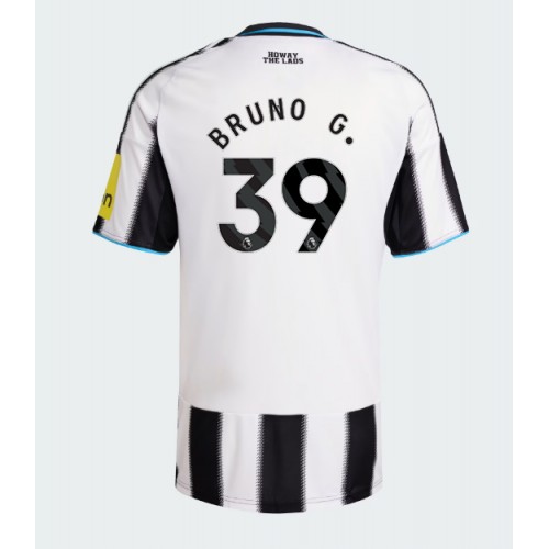 Echipament fotbal Newcastle United Bruno Guimaraes #39 Tricou Acasa 2025-26 maneca scurta Echipament fotbal Newcastle United Bruno Guimaraes #39 Tricou Acasa 2025-26 maneca scurta