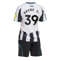Echipament fotbal Newcastle United Bruno Guimaraes #39 Tricou Acasa 2025-26 pentru copii maneca scurta (+ Pantaloni scurti)
