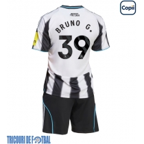 Echipament fotbal Newcastle United Bruno Guimaraes #39 Tricou Acasa 2025-26 pentru copii maneca scurta (+ Pantaloni scurti)
