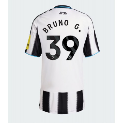 Echipament fotbal Newcastle United Bruno Guimaraes #39 Tricou Acasa 2025-26 pentru femei maneca scurta Echipament fotbal Newcastle United Bruno Guimaraes #39 Tricou Acasa 2025-26 pentru femei maneca scurta