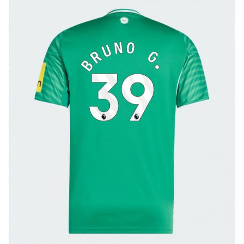 Echipament fotbal Newcastle United Bruno Guimaraes #39 Tricou Deplasare 2025-26 maneca scurta Echipament fotbal Newcastle United Bruno Guimaraes #39 Tricou Deplasare 2025-26 maneca scurta