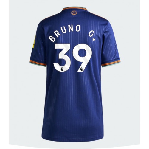 Echipament fotbal Newcastle United Bruno Guimaraes #39 Tricou Treilea 2025-26 pentru femei maneca scurta Echipament fotbal Newcastle United Bruno Guimaraes #39 Tricou Treilea 2025-26 pentru femei maneca scurta