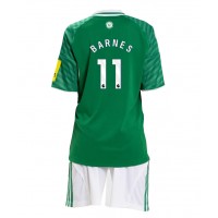 Echipament fotbal Newcastle United Harvey Barnes #11 Tricou Deplasare 2025-26 pentru copii maneca scurta (+ Pantaloni scurti)