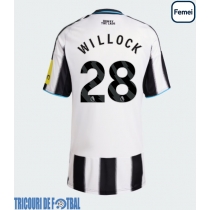 Echipament fotbal Newcastle United Joe Willock #28 Tricou Acasa 2025-26 pentru femei maneca scurta