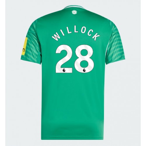 Echipament fotbal Newcastle United Joe Willock #28 Tricou Deplasare 2025-26 maneca scurta Echipament fotbal Newcastle United Joe Willock #28 Tricou Deplasare 2025-26 maneca scurta