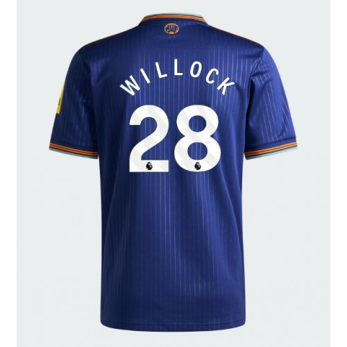 Echipament fotbal Newcastle United Joe Willock #28 Tricou Treilea 2025-26 maneca scurta Echipament fotbal Newcastle United Joe Willock #28 Tricou Treilea 2025-26 maneca scurta