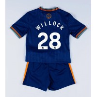 Echipament fotbal Newcastle United Joe Willock #28 Tricou Treilea 2025-26 pentru copii maneca scurta (+ Pantaloni scurti)