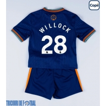 Echipament fotbal Newcastle United Joe Willock #28 Tricou Treilea 2025-26 pentru copii maneca scurta (+ Pantaloni scurti)
