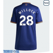 Echipament fotbal Newcastle United Joe Willock #28 Tricou Treilea 2025-26 pentru femei maneca scurta