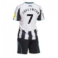 Echipament fotbal Newcastle United Joelinton #7 Tricou Acasa 2025-26 pentru copii maneca scurta (+ Pantaloni scurti)