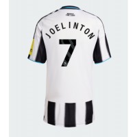 Echipament fotbal Newcastle United Joelinton #7 Tricou Acasa 2025-26 pentru femei maneca scurta Echipament fotbal Newcastle United Joelinton #7 Tricou Acasa 2025-26 pentru femei maneca scurta