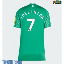 Echipament fotbal Newcastle United Joelinton #7 Tricou Deplasare 2025-26 pentru femei maneca scurta