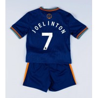 Echipament fotbal Newcastle United Joelinton #7 Tricou Treilea 2025-26 pentru copii maneca scurta (+ Pantaloni scurti)