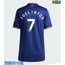 Echipament fotbal Newcastle United Joelinton #7 Tricou Treilea 2025-26 pentru femei maneca scurta