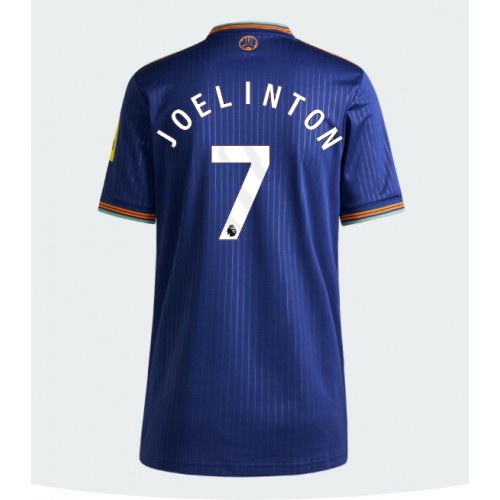 Echipament fotbal Newcastle United Joelinton #7 Tricou Treilea 2025-26 pentru femei maneca scurta Echipament fotbal Newcastle United Joelinton #7 Tricou Treilea 2025-26 pentru femei maneca scurta