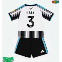 Echipament fotbal Newcastle United Lewis Hall #3 Tricou Acasa 2026-27 pentru copii maneca scurta (+ Pantaloni scurti)