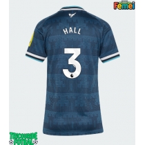 Echipament fotbal Newcastle United Lewis Hall #3 Tricou Deplasare 2026-27 pentru femei maneca scurta