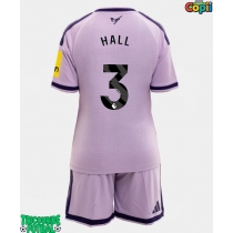 Echipament fotbal Newcastle United Lewis Hall #3 Tricou Treilea 2026-27 pentru copii maneca scurta (+ Pantaloni scurti)