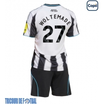 Echipament fotbal Newcastle United Nick Woltemade #27 Tricou Acasa 2025-26 pentru copii maneca scurta (+ Pantaloni scurti)