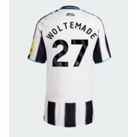 Echipament fotbal Newcastle United Nick Woltemade #27 Tricou Acasa 2025-26 pentru femei maneca scurta Echipament fotbal Newcastle United Nick Woltemade #27 Tricou Acasa 2025-26 pentru femei maneca scurta