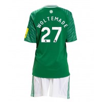Echipament fotbal Newcastle United Nick Woltemade #27 Tricou Deplasare 2025-26 pentru copii maneca scurta (+ Pantaloni scurti)